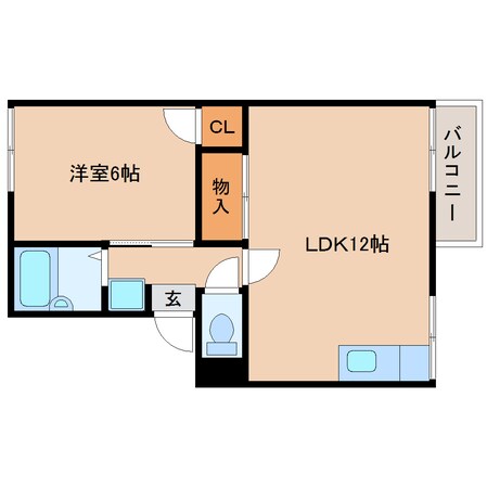 三郷駅 徒歩8分 2階の物件間取画像